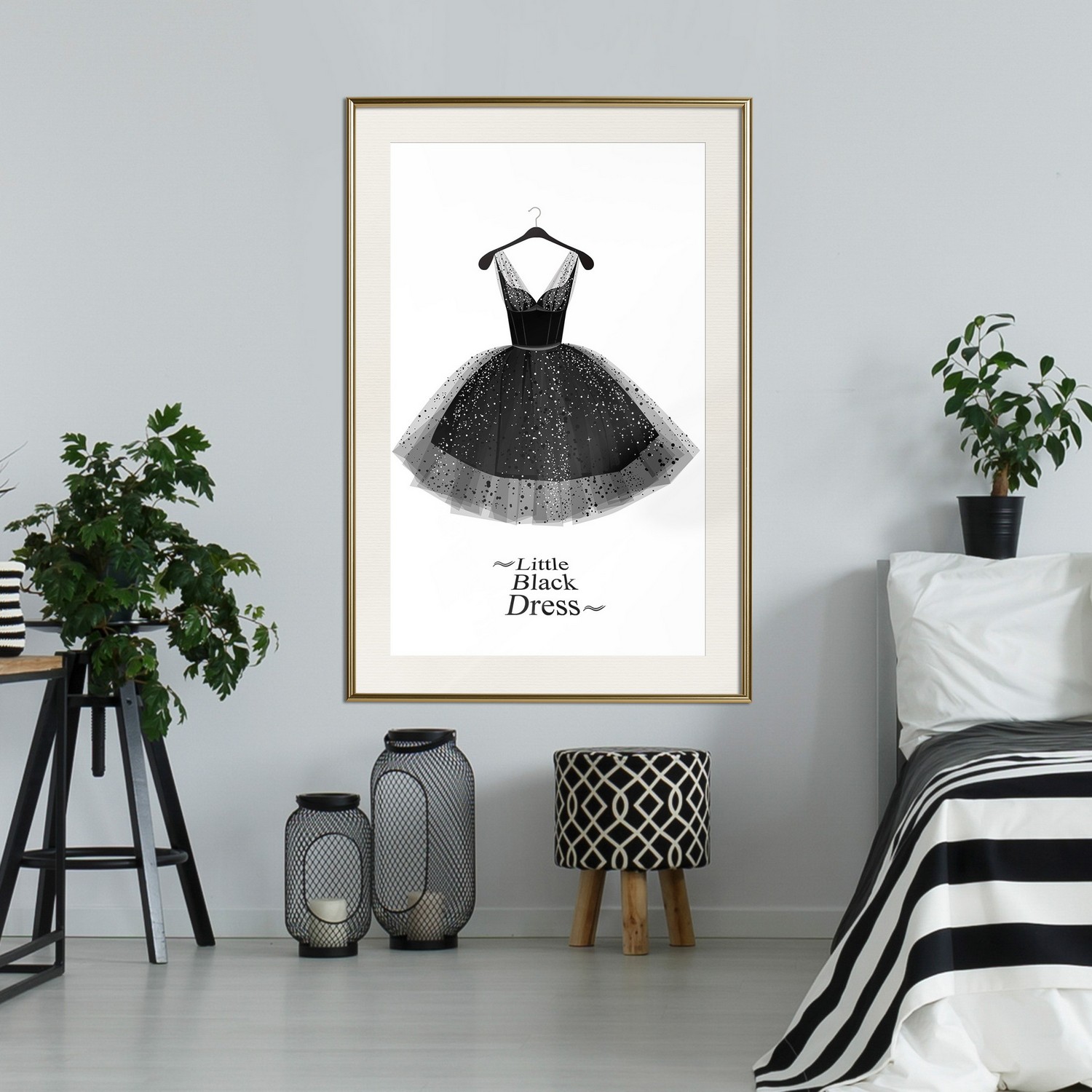 Poster Artgeist Affisch Little Black Dress