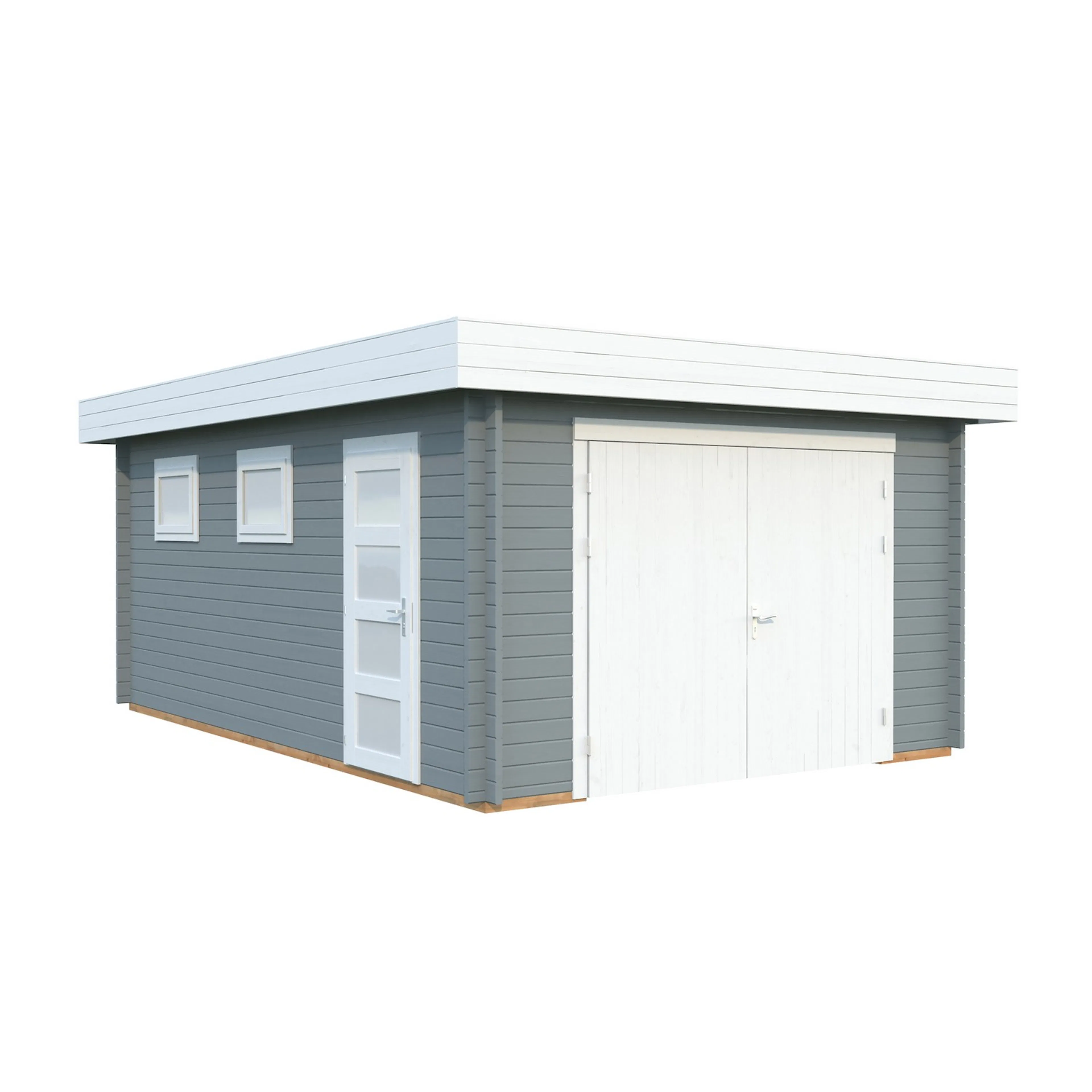 Garage Palmako Rasmus med Garagedörr 19,8 m2