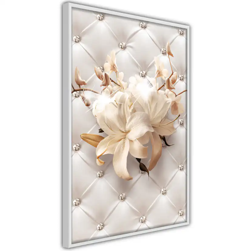 Poster Artgeist Affisch Diamond Lilies