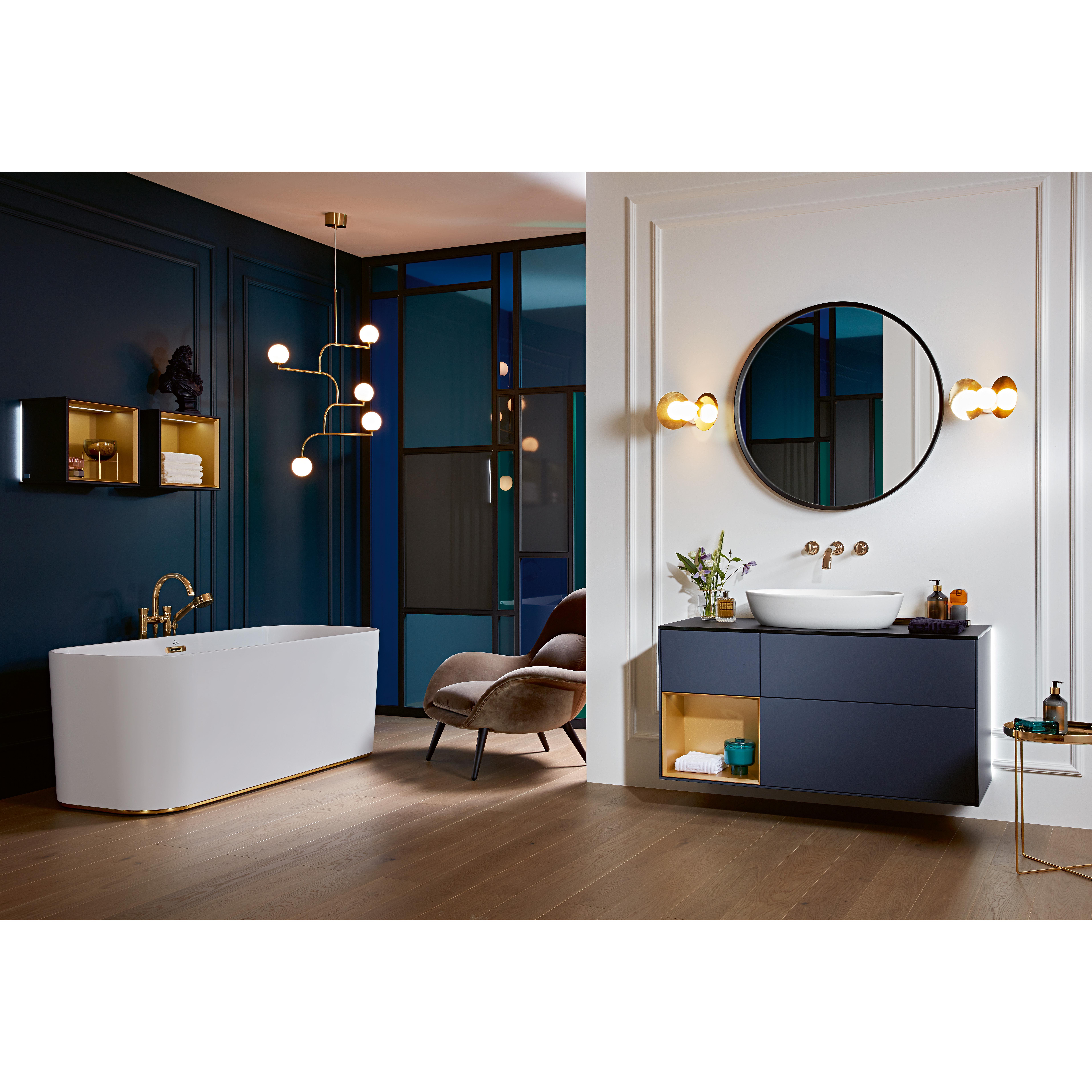 Badrumshylla Villeroy & Boch Finion 42 cm med Belysning