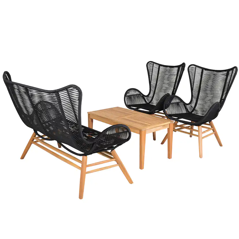 Soffgrupp Venture Home Tittolino med Philippa Soffbord Utomhus