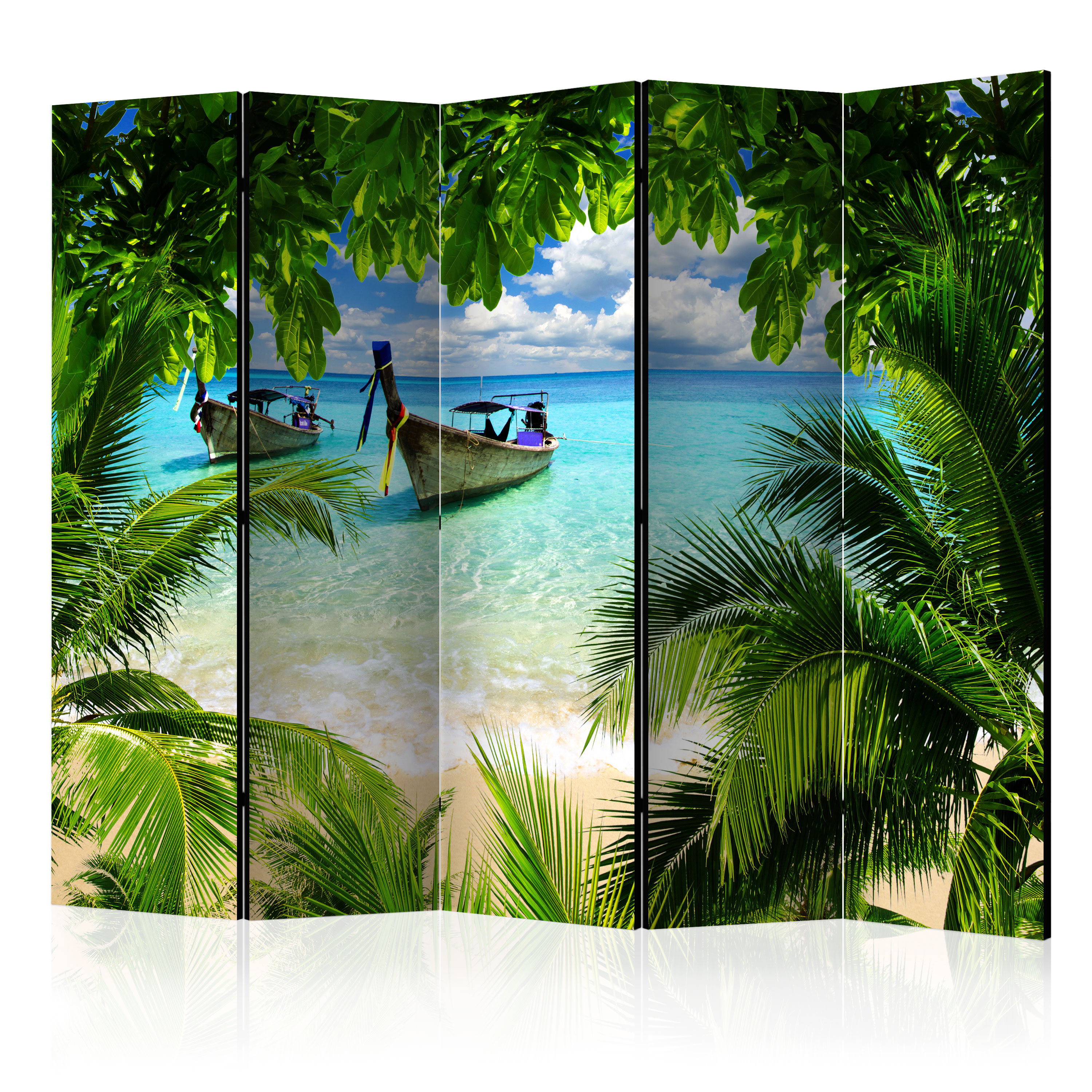 Rumsavdelare Skärmvägg Arkiio Tropical Paradise II 225x172 cm