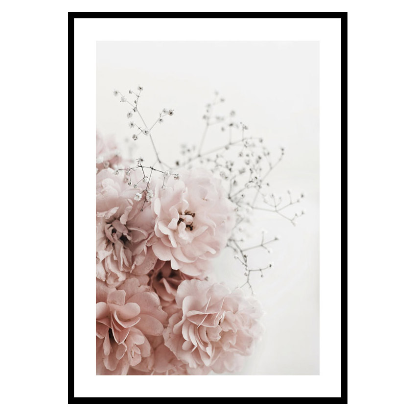 Poster Gallerix Roses In Pink