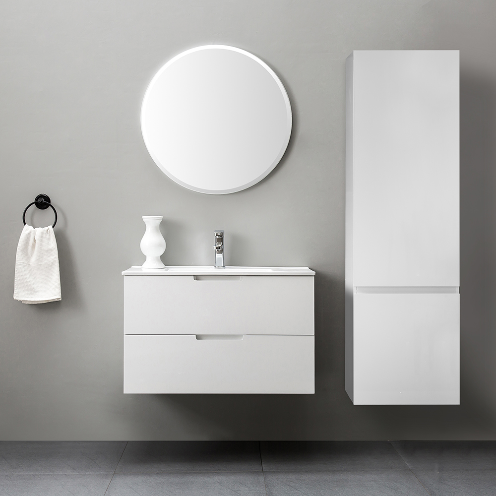 Sidoskåp Bathlife Eufori Vit