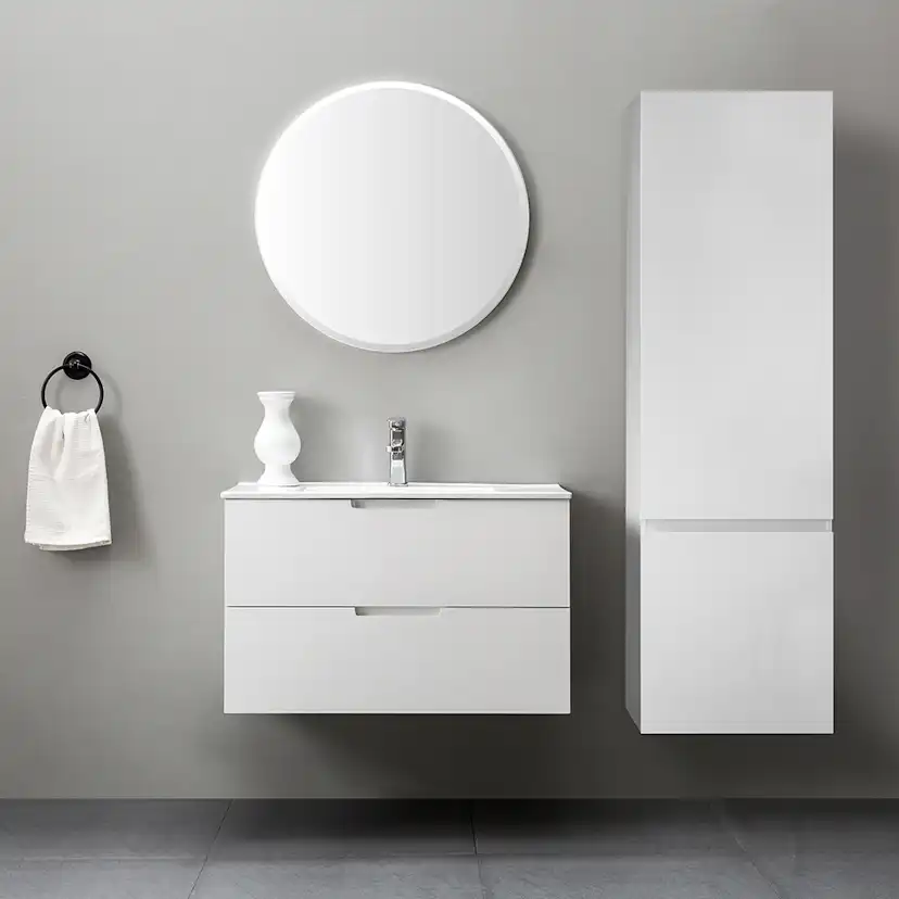 Högskåp Bathlife Eufori Vit