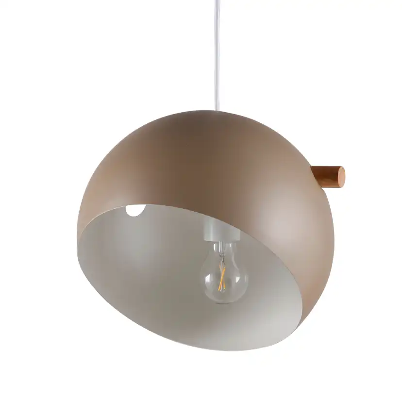 Taklampa Venture Home Todd Beige 1L