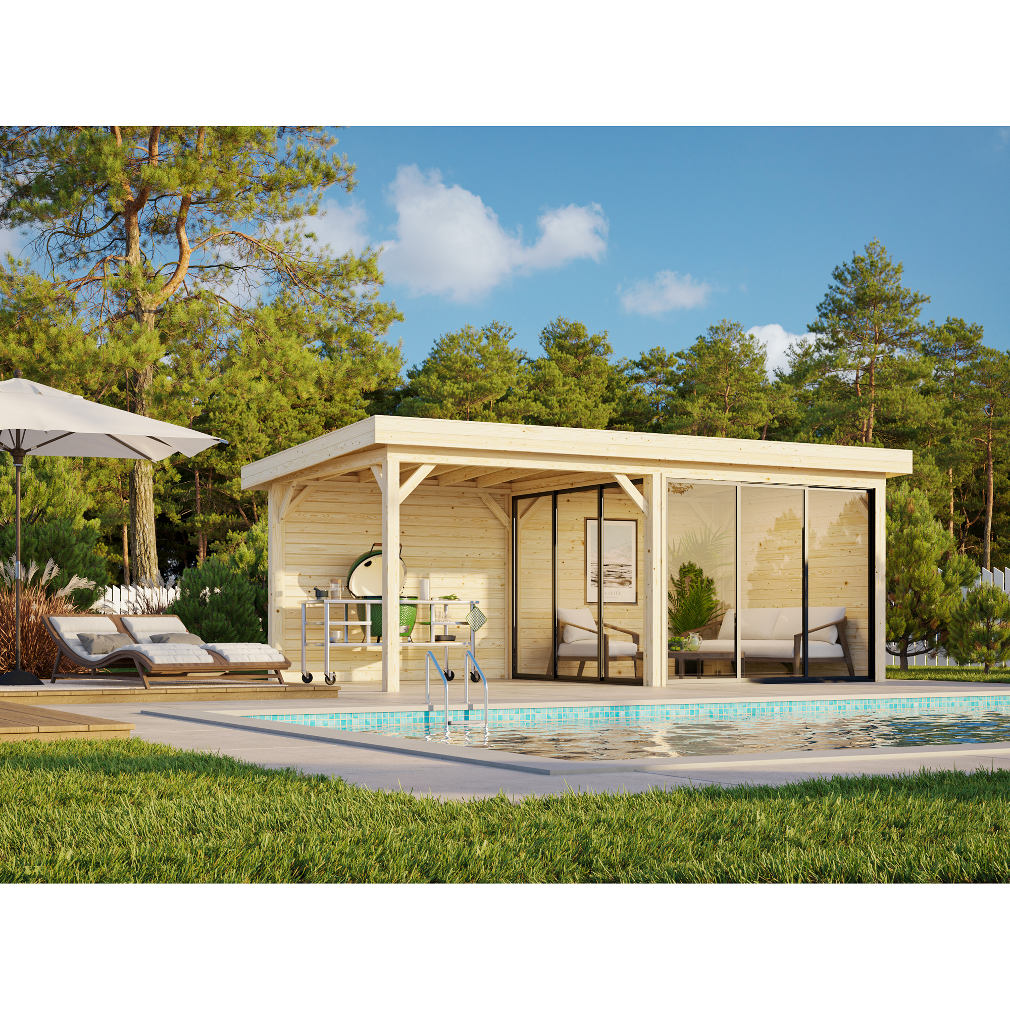 Uterum Palmako Lenna 16,6 m2 Set 705 Slide Plus