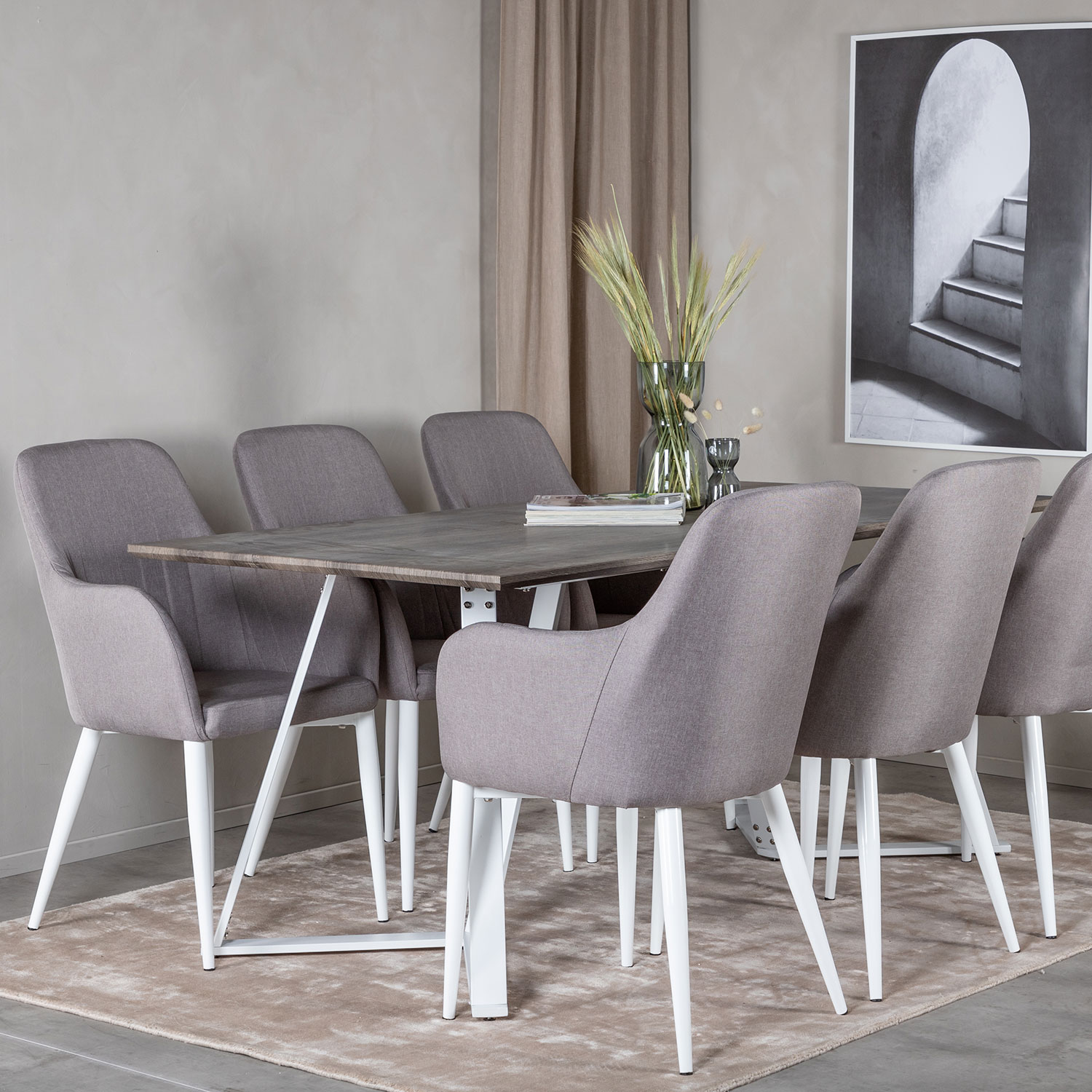 Matgrupp Venture Home Marina med 6 Comfort stolar