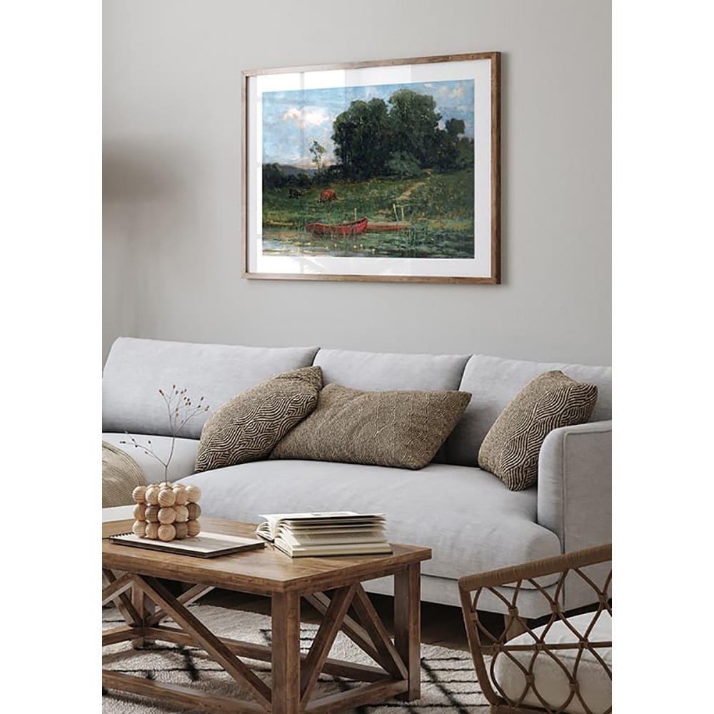 Poster Gallerix The Farm Landing By Edward Mitchell Bannister