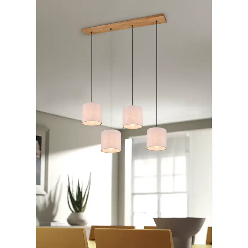 Taklampa Trio Elmau 4L E27