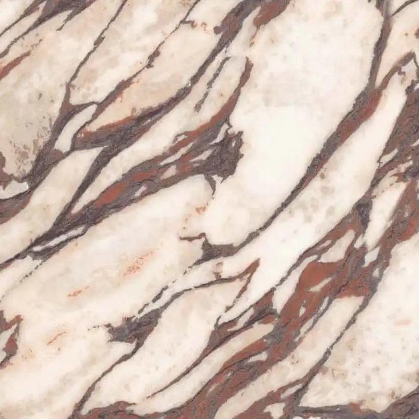 Klinker Konradssons Marmora Pavonazzetto Honed 15x15 cm