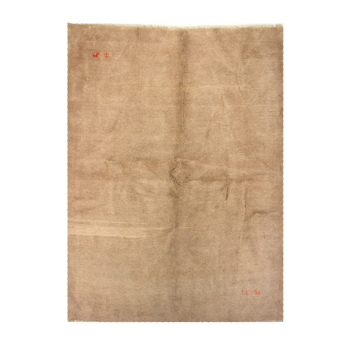 Persisk Matta Arkiio Gabbeh Shiraz Ull Mörkcreme 206x280