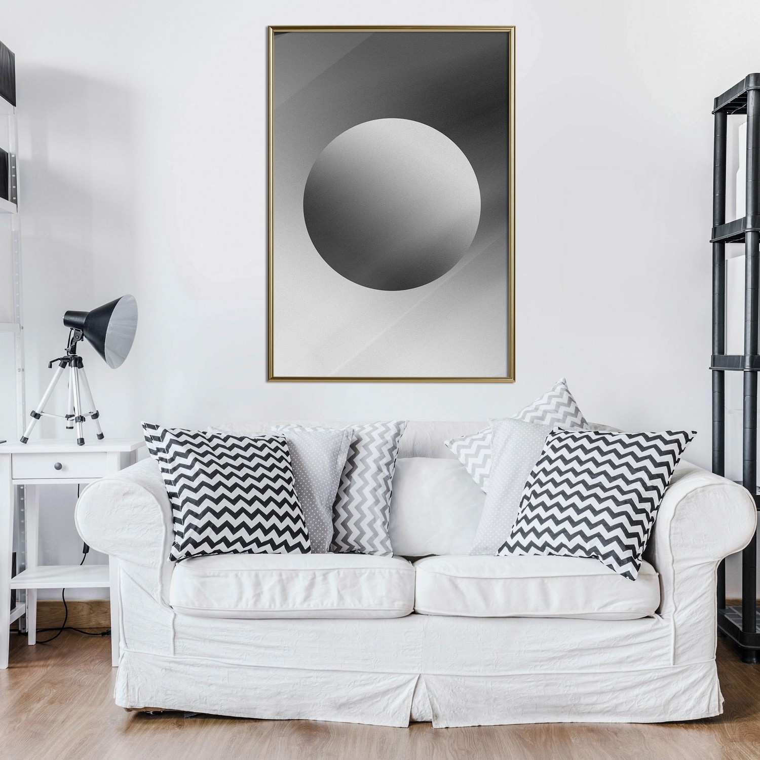 Poster Artgeist Affisch Ball and Gradient