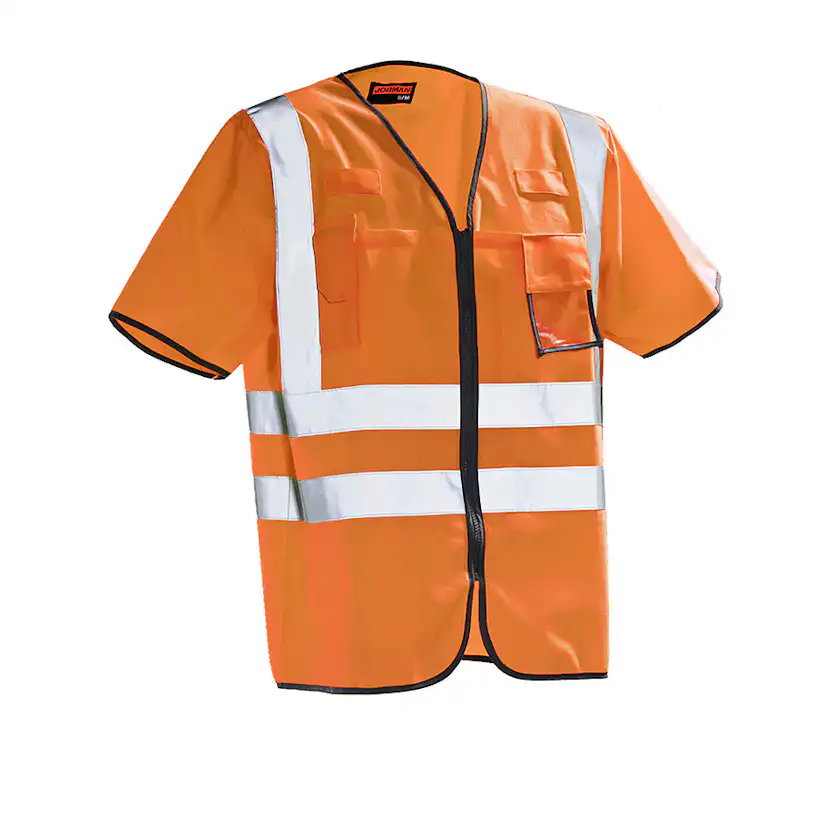 7598 Väst kl. 3 varsel, S/M, Orange Storlek:S/M Orange