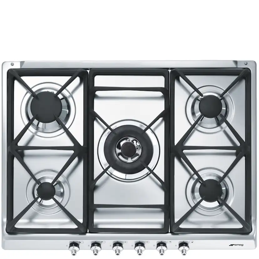 Gashäll Smeg SE70SGH-5 Rostfri Elegant Design