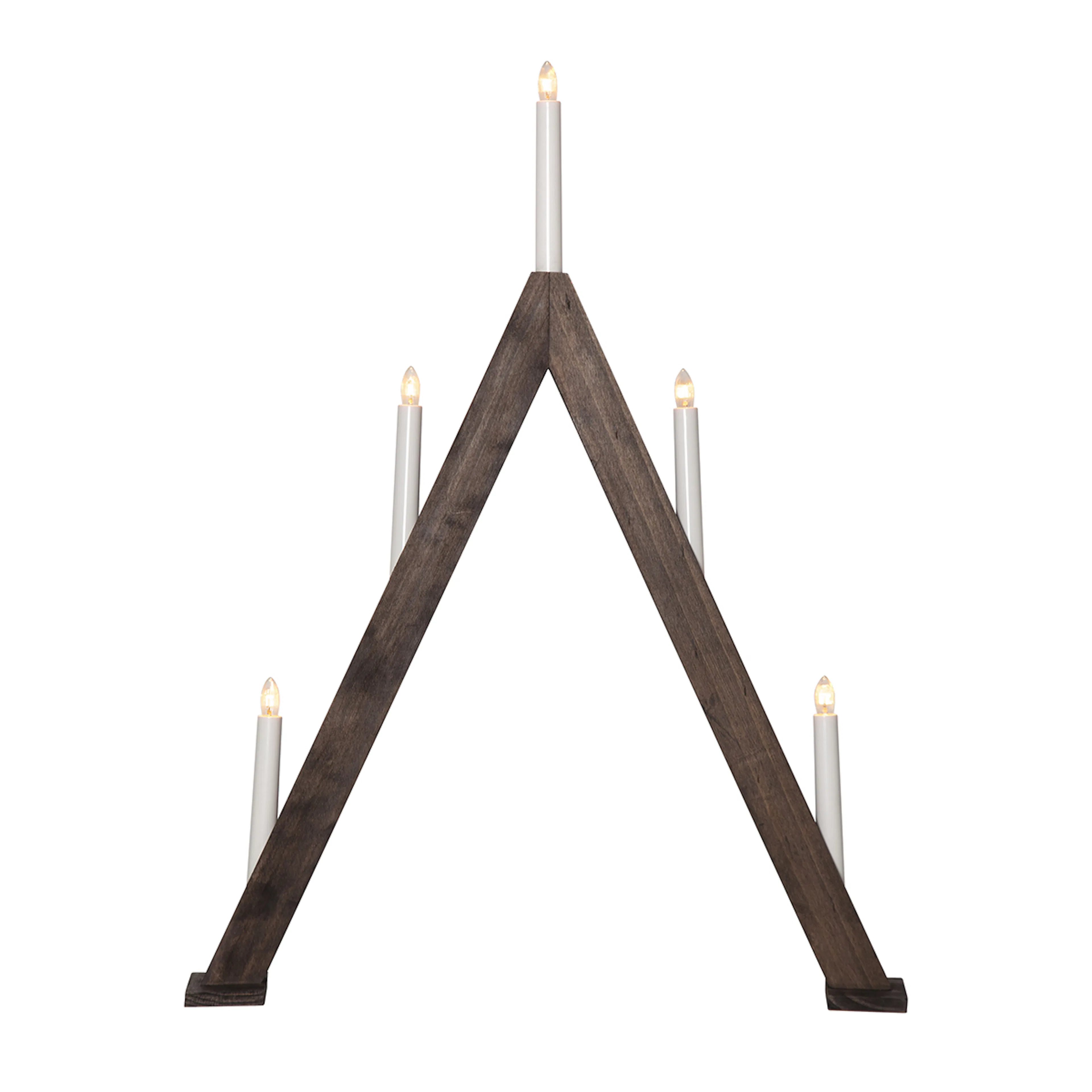 Ljusstake ALBO Brun Brown
