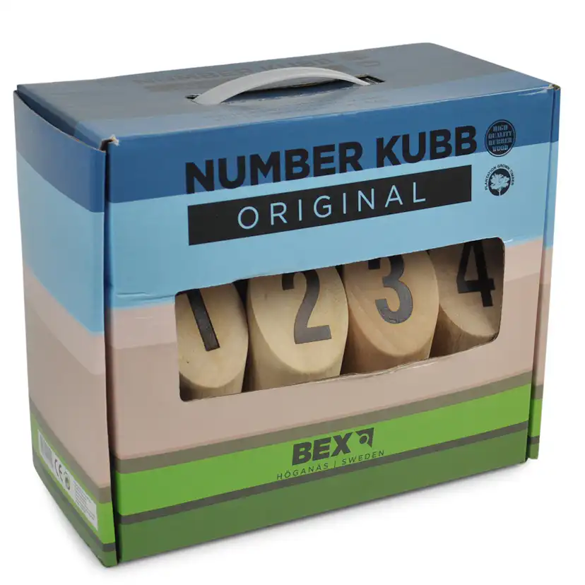 Nummerkubb Bex Original