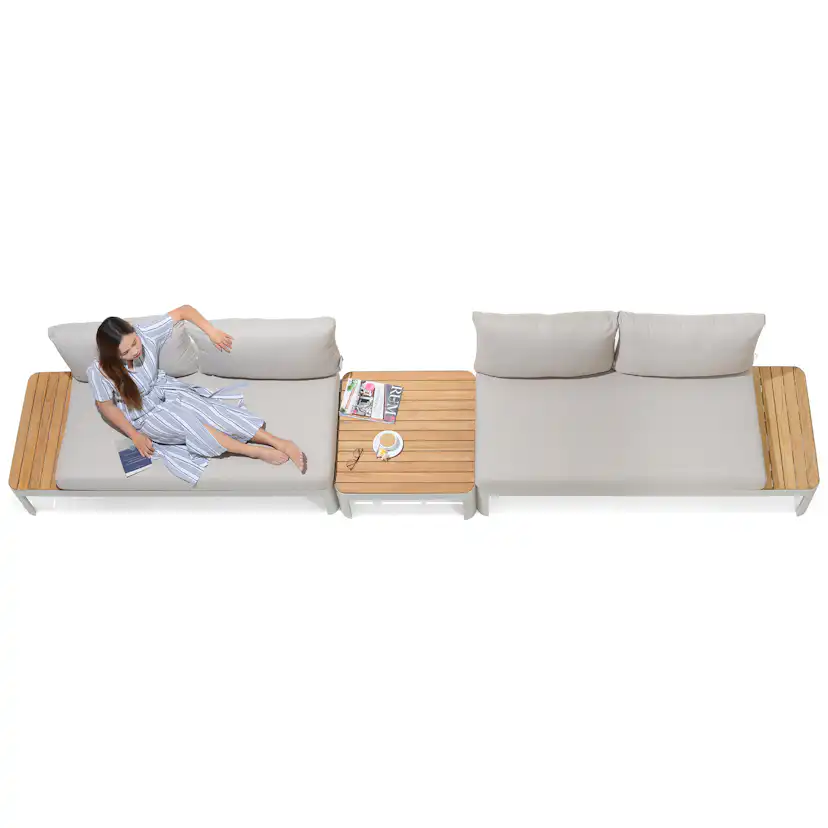 Loungegrupp LifestyleGarden Portals Light 4-sits Utomhus