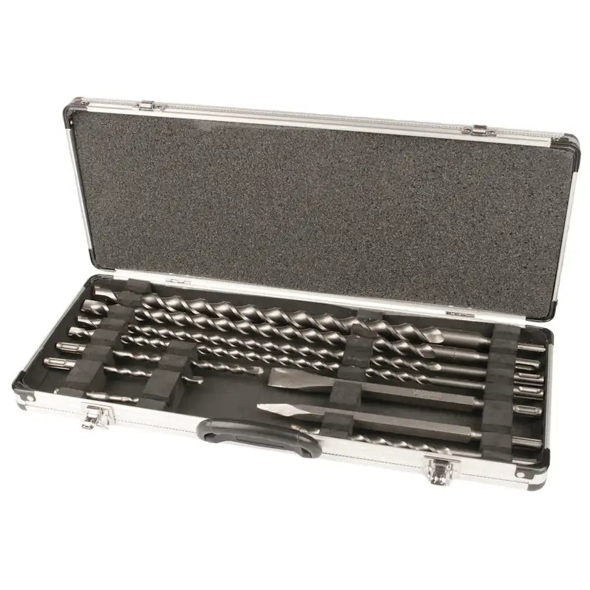Borr- och mejselset Makita D-19174 10 delar SDS Plus