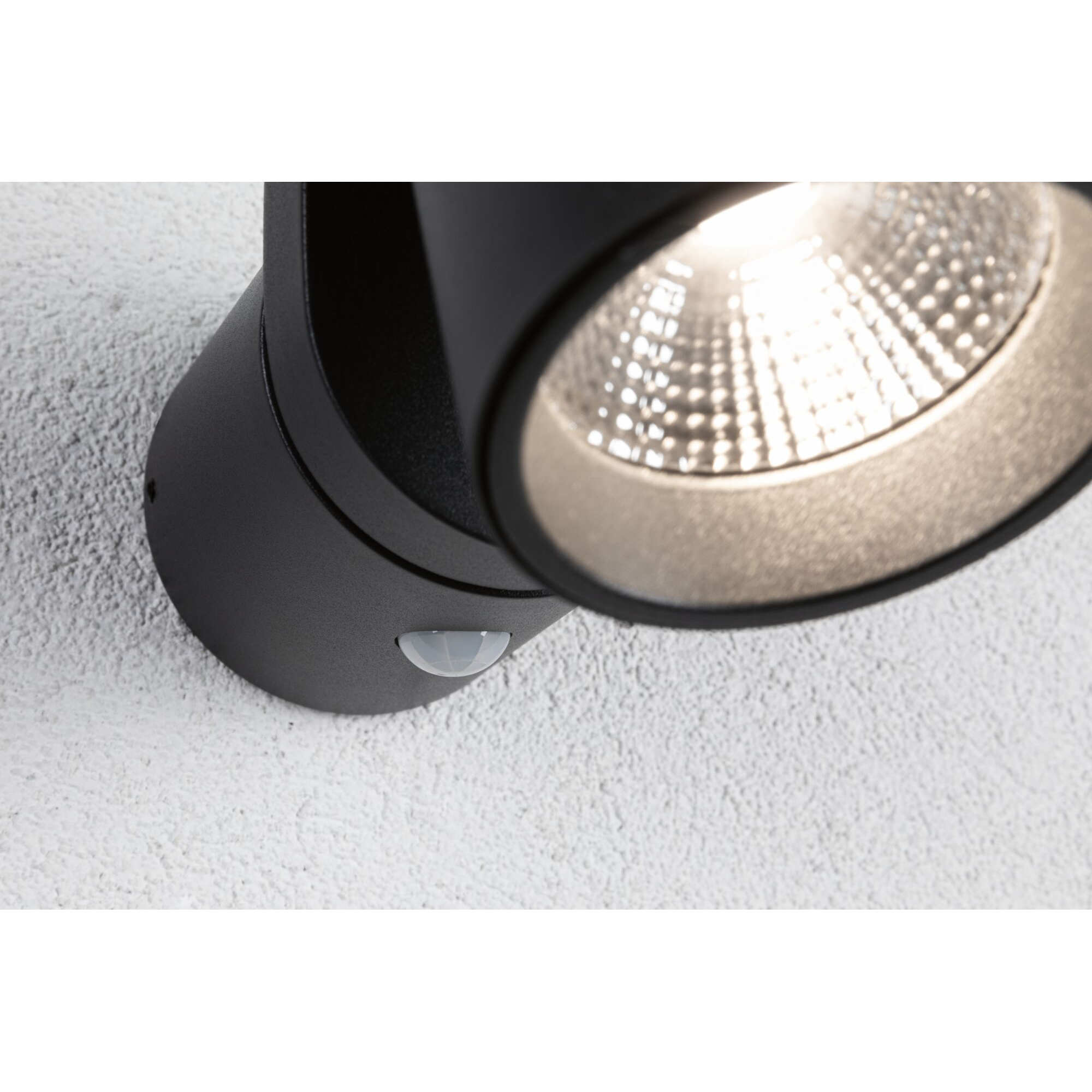 Fasadbelysning LED Paulmann Cuff med Skymningsstyrd rörelsedetektor IP44 230V