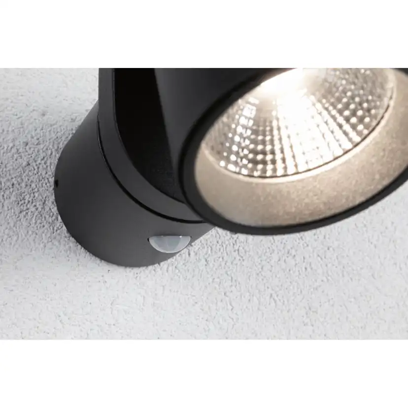 Fasadbelysning LED Paulmann Cuff med Skymningsstyrd rörelsedetektor IP44 230V