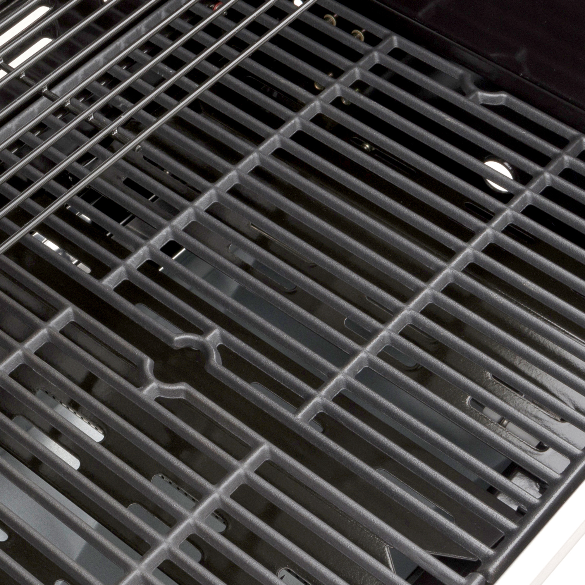 Gasolgrill Landmann Triton flexX PTS 2.0 Black Rostfritt Stål 2 Brännare & Integrerad Termometer