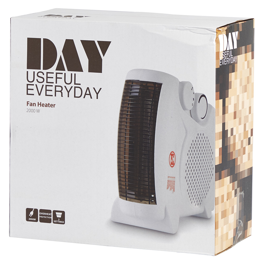 Värmefläkt Day Horistonell 2000W