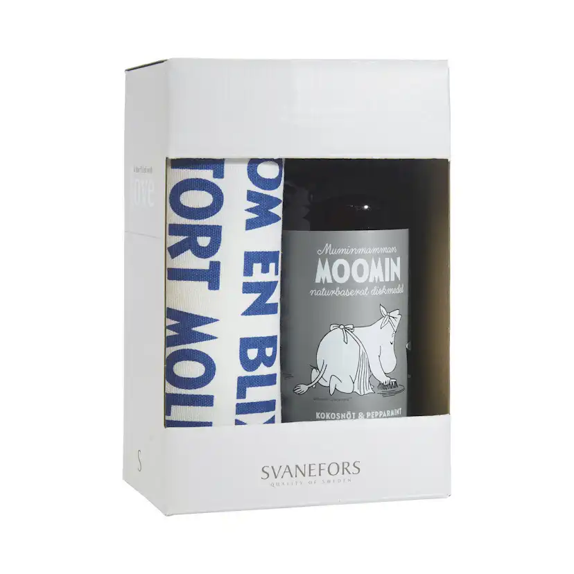 Presentförpackning Svanefors A Box with Mumin Disk & Skida
