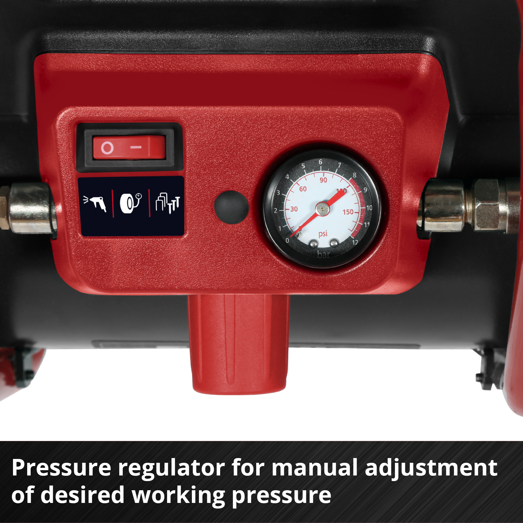 Kompressor Einhell TE-AC 36/150 Li OF-Solo Sladdlös utan Batteri