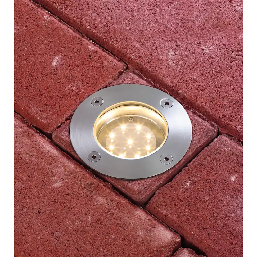 LED Infälld Markbelysning Paulmann Floor Rund IP67 230V Ljus: Warm White