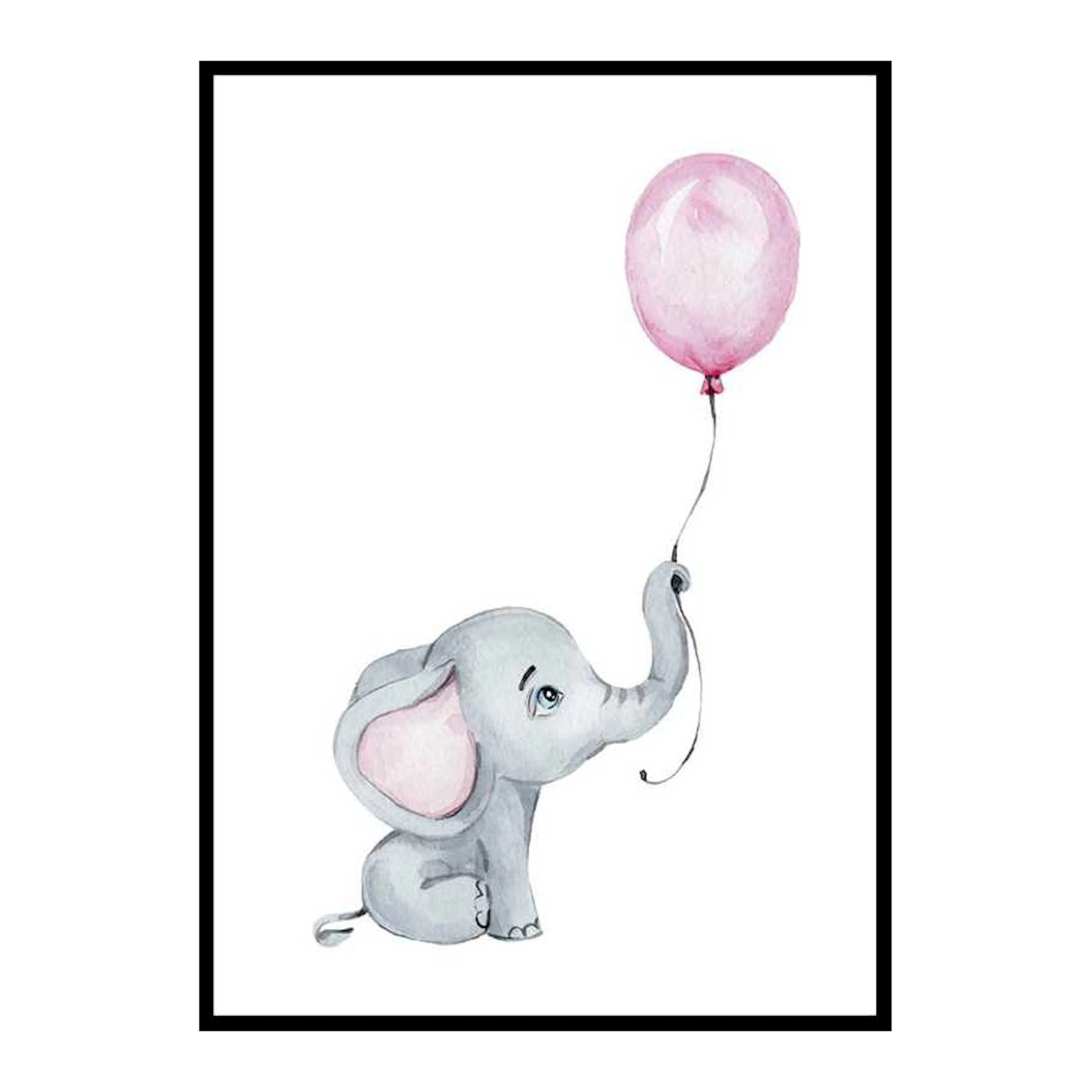 Little Elephant 70x100 cm