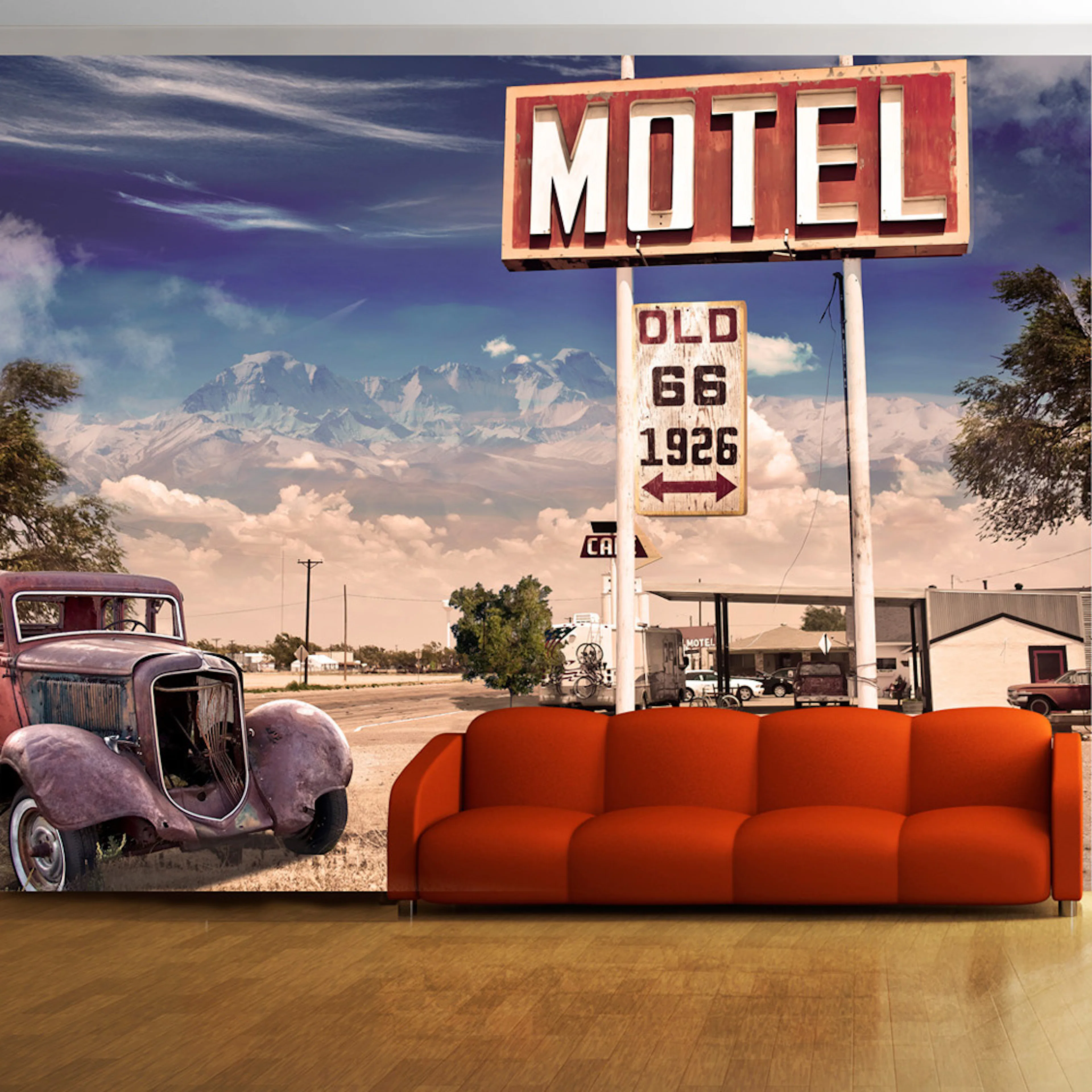 Fototapet Arkiio Old Motel