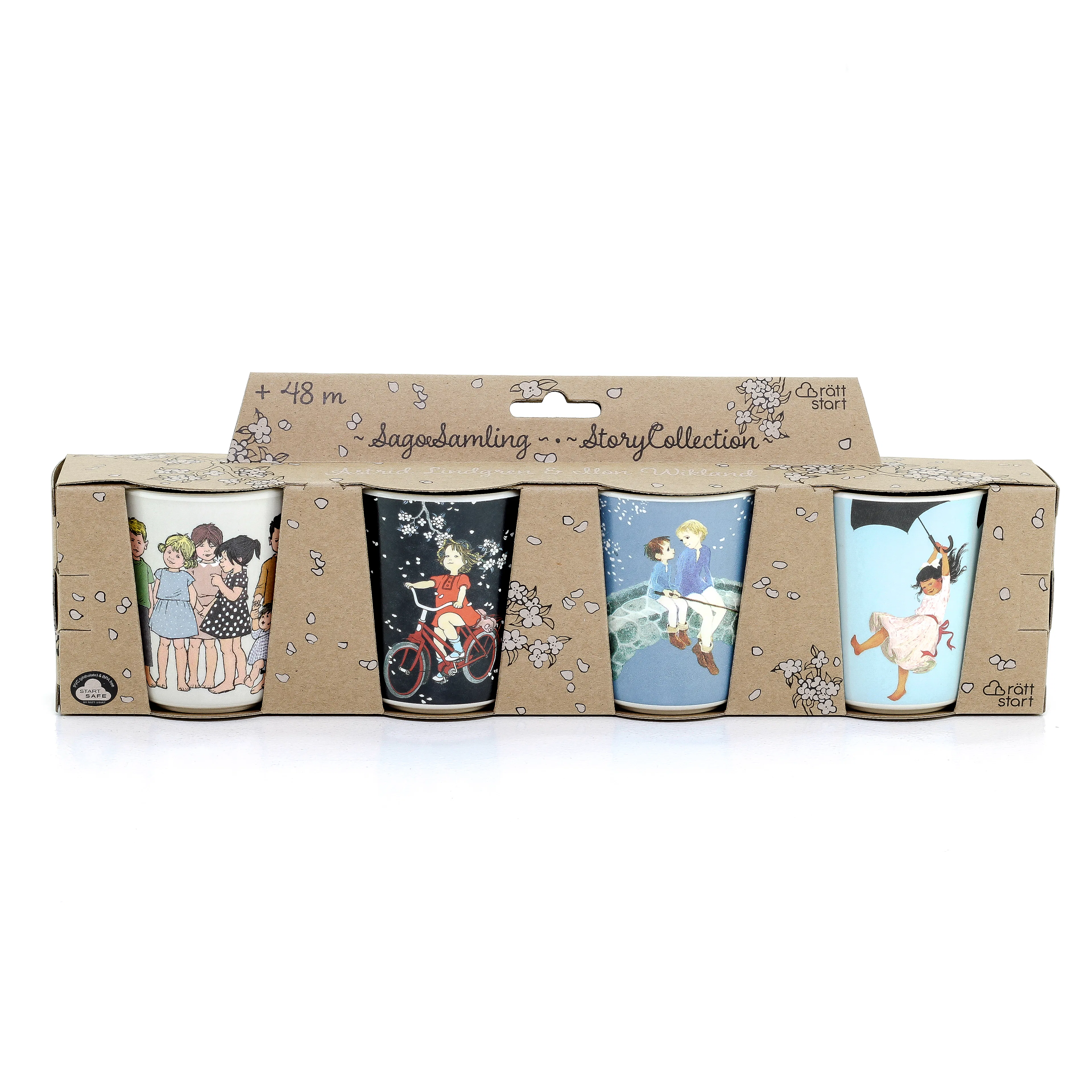 Samlarkoppar Rätt Start Astrid 4-pack