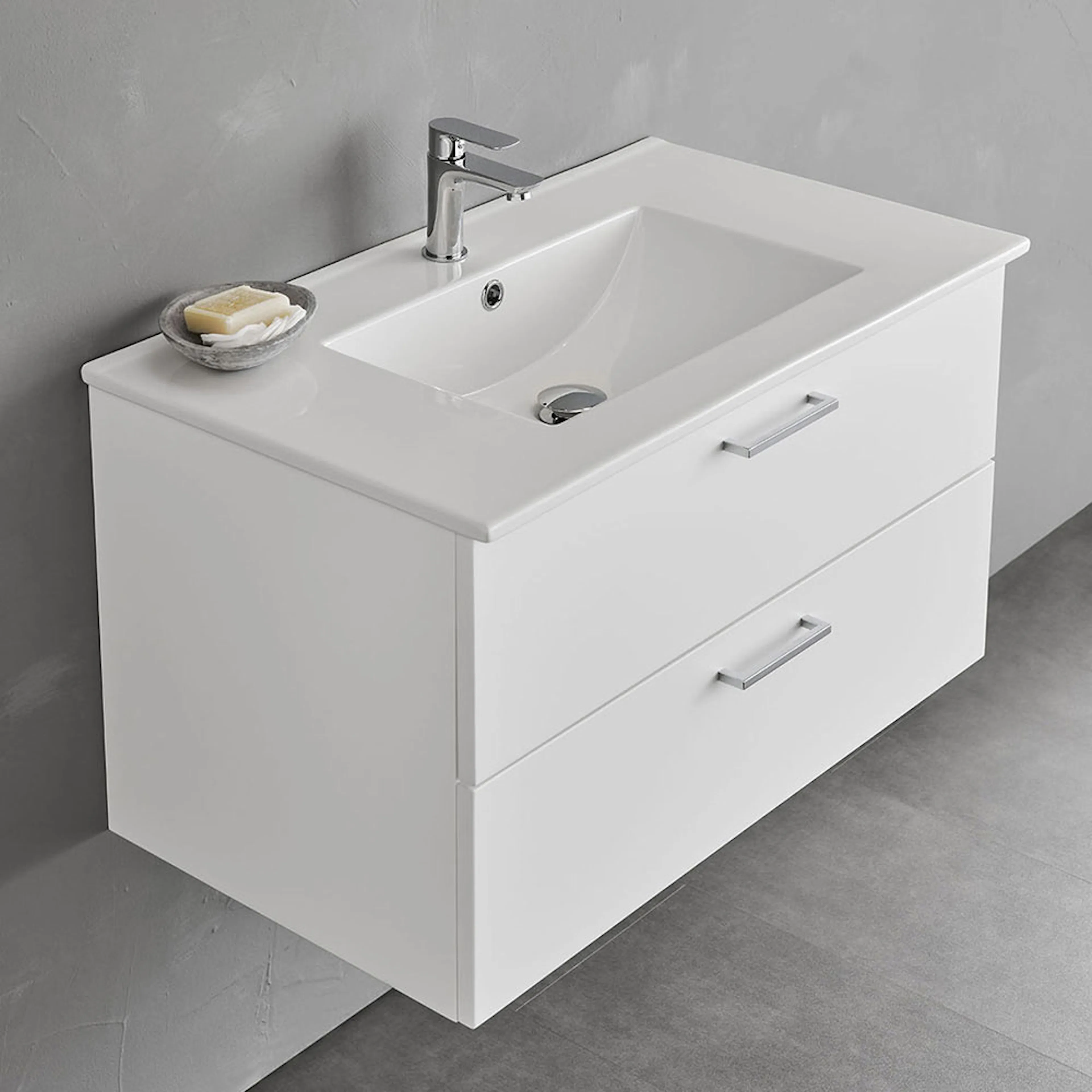 Tvättställsskåp Bathlife Lycklig