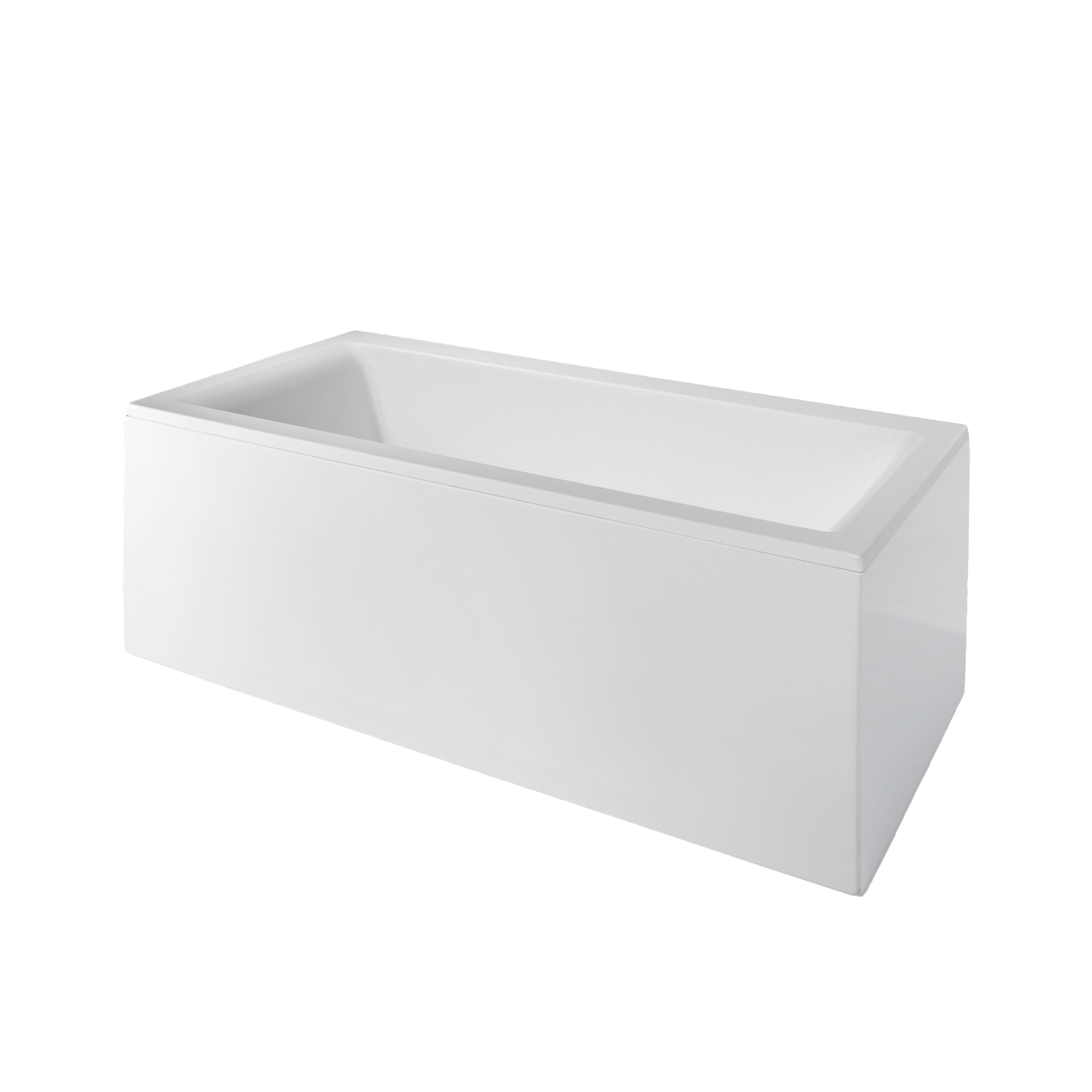 Badkar Borgholm 160 cm Bra U5 160 cm Bra U5: Med Frontpanel, Ingen sidopanel, Sargblandare till höger