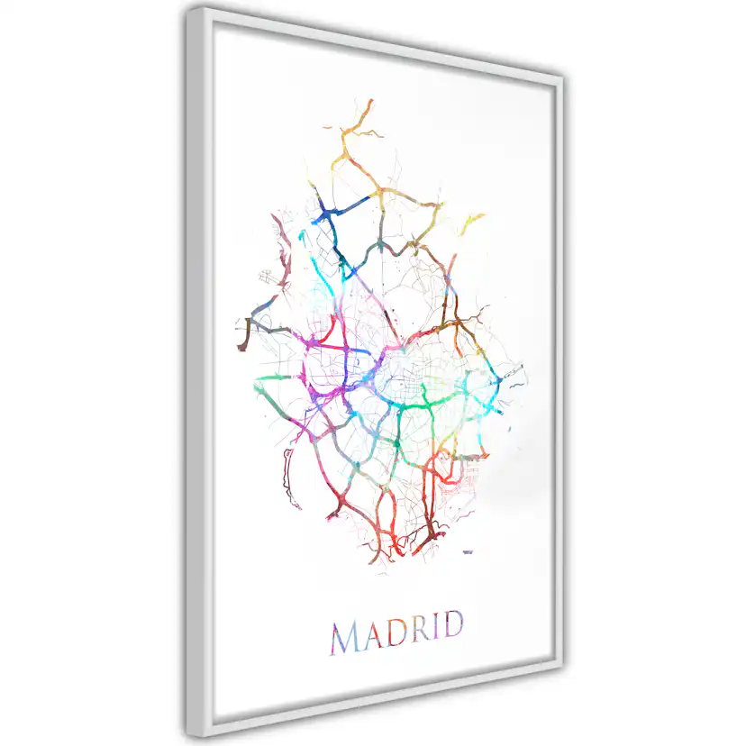 Poster Artgeist Affisch Madrid
