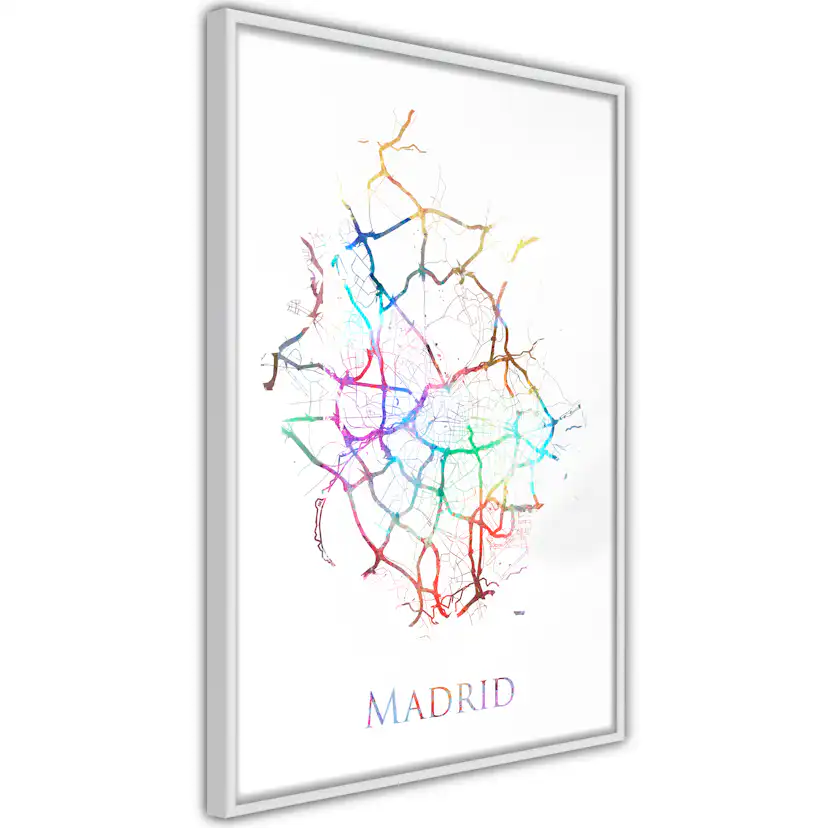 Poster Artgeist Affisch Madrid