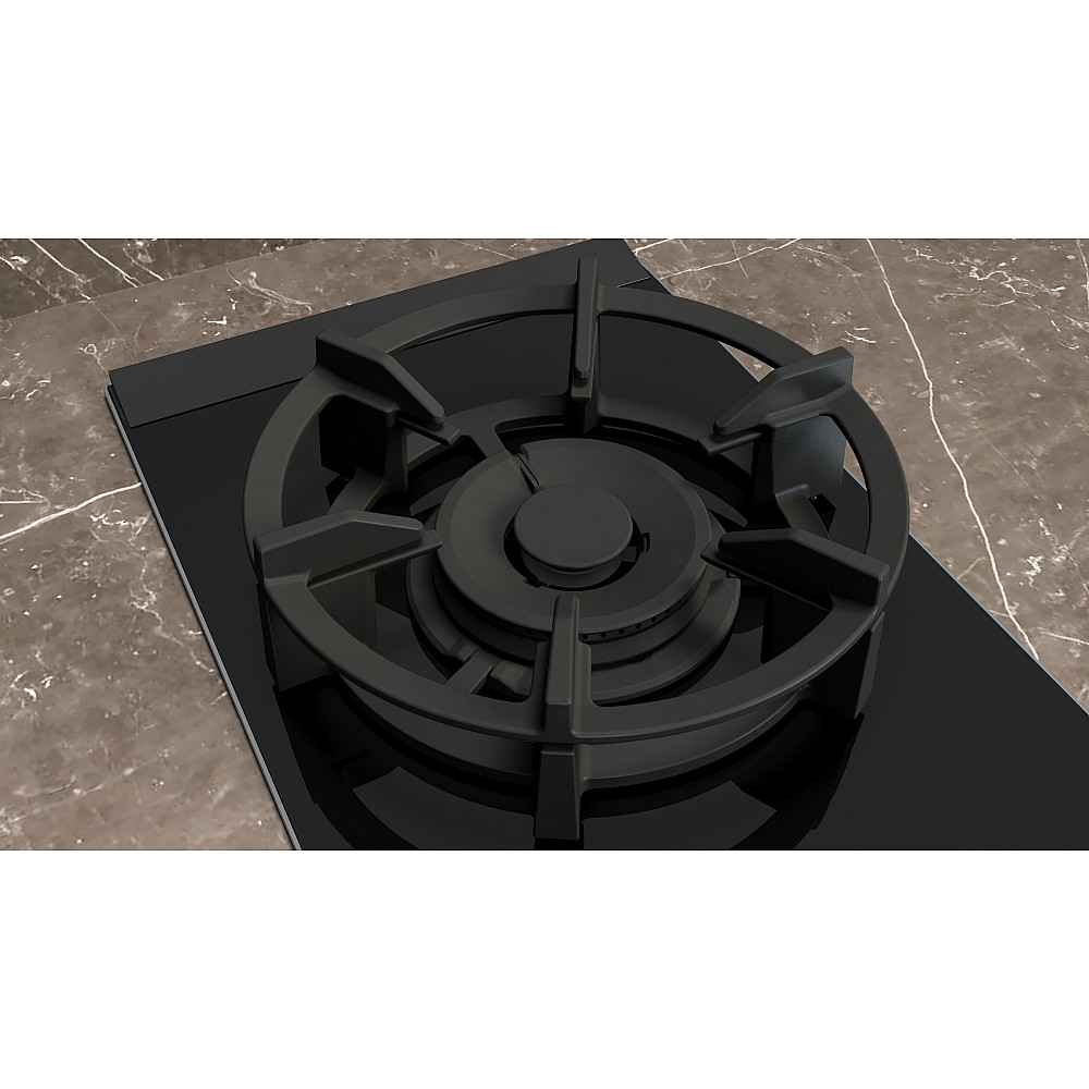 Gashäll Siemens iQ700 ER3A6AI10 30 cm med Gasläcksäkring