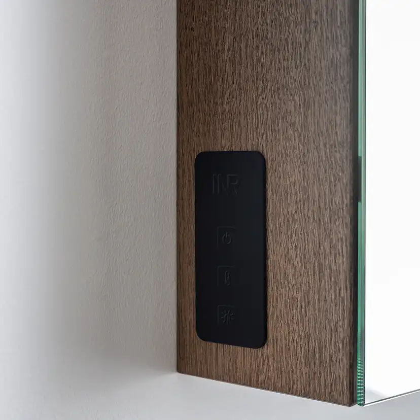 Spegelskåp Stage Plus 140, Natural Oak,4 Luckor,1400x720x140 Bredd: 1400 mm, Natural Oak, Dubbla luckor