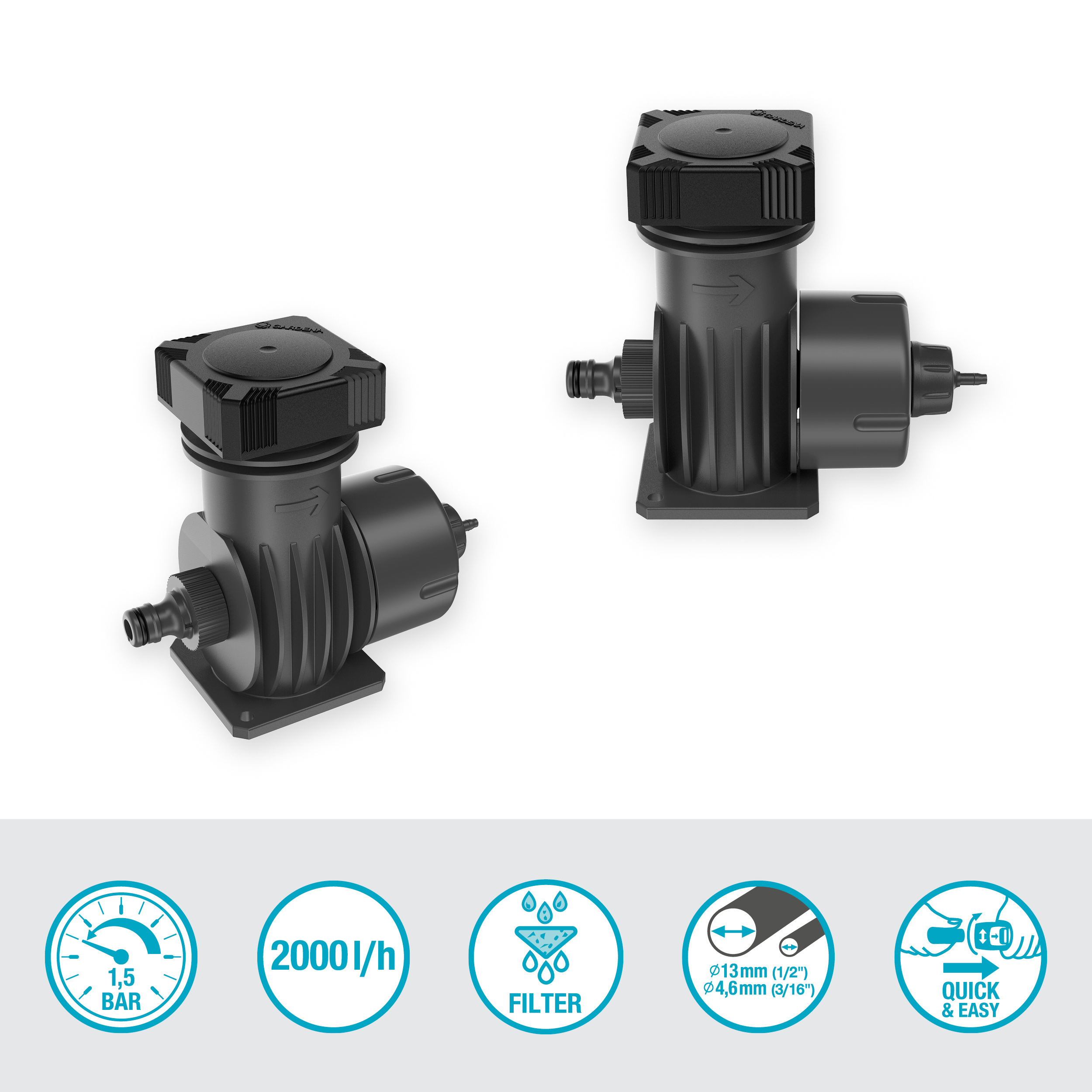 Tryckutjämnare Gardena Micro-Drip 2000