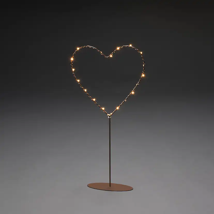 Metallhjärta Gnosjö Konstsmide 20L LED