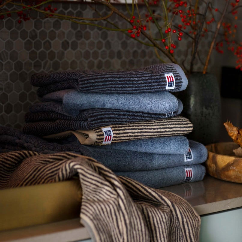 Badhandduk Lexington Icons Original Steel Blue