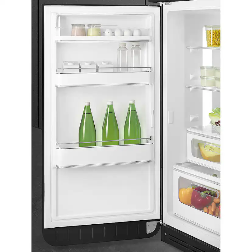 Kombinerad kyl/frys Smeg FAB30LBL6 Svart 50's Style