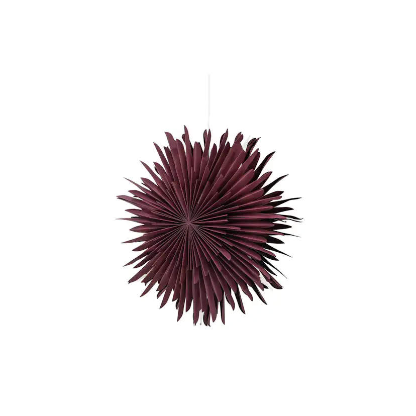 Sälen 60cm Pendant Lamp - Dark red / Dark red Mörkröd, 60 cm