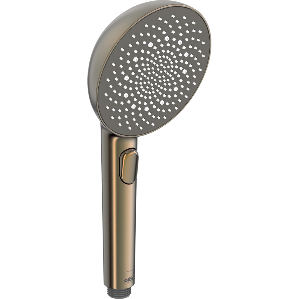 Handdusch, d 110 mm Borstad Brons
