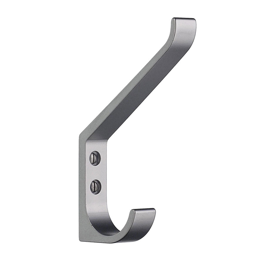 Hattkrok, stor, aluminium Aluminium, Höjd: 135 mm