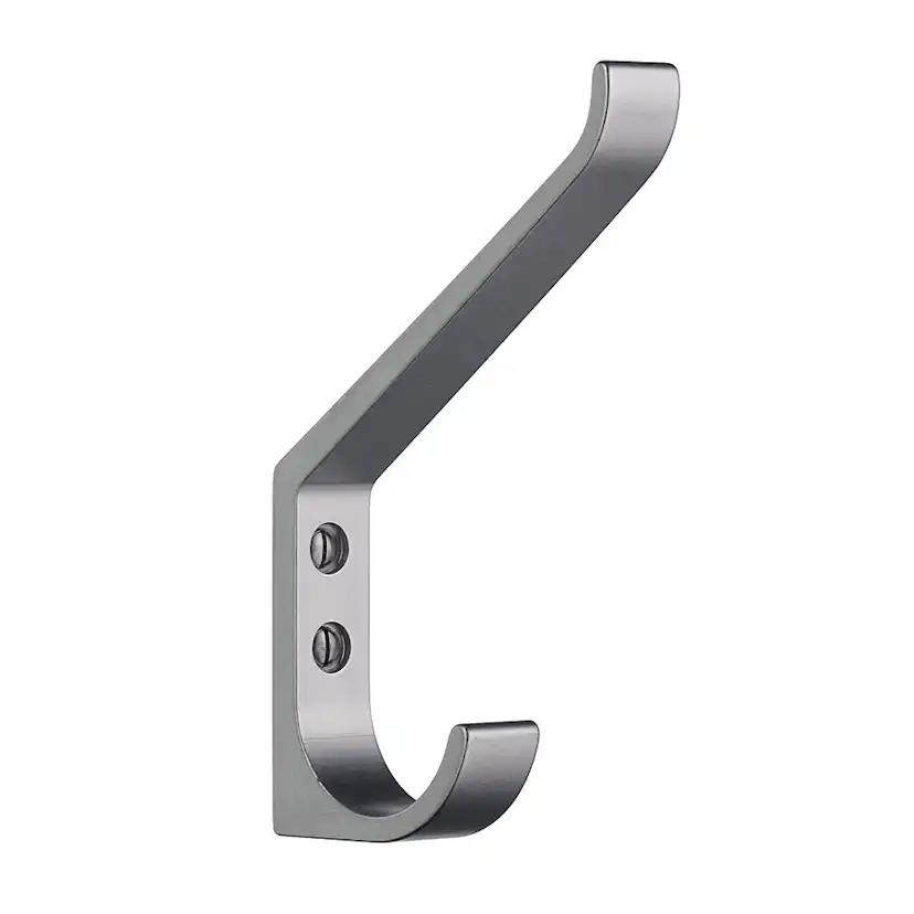 Hattkrok, stor, aluminium Aluminium, Höjd: 135 mm