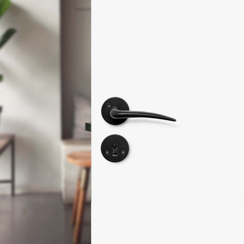Dörrhandtag Beslag Design Skagen med Nyckelskylt