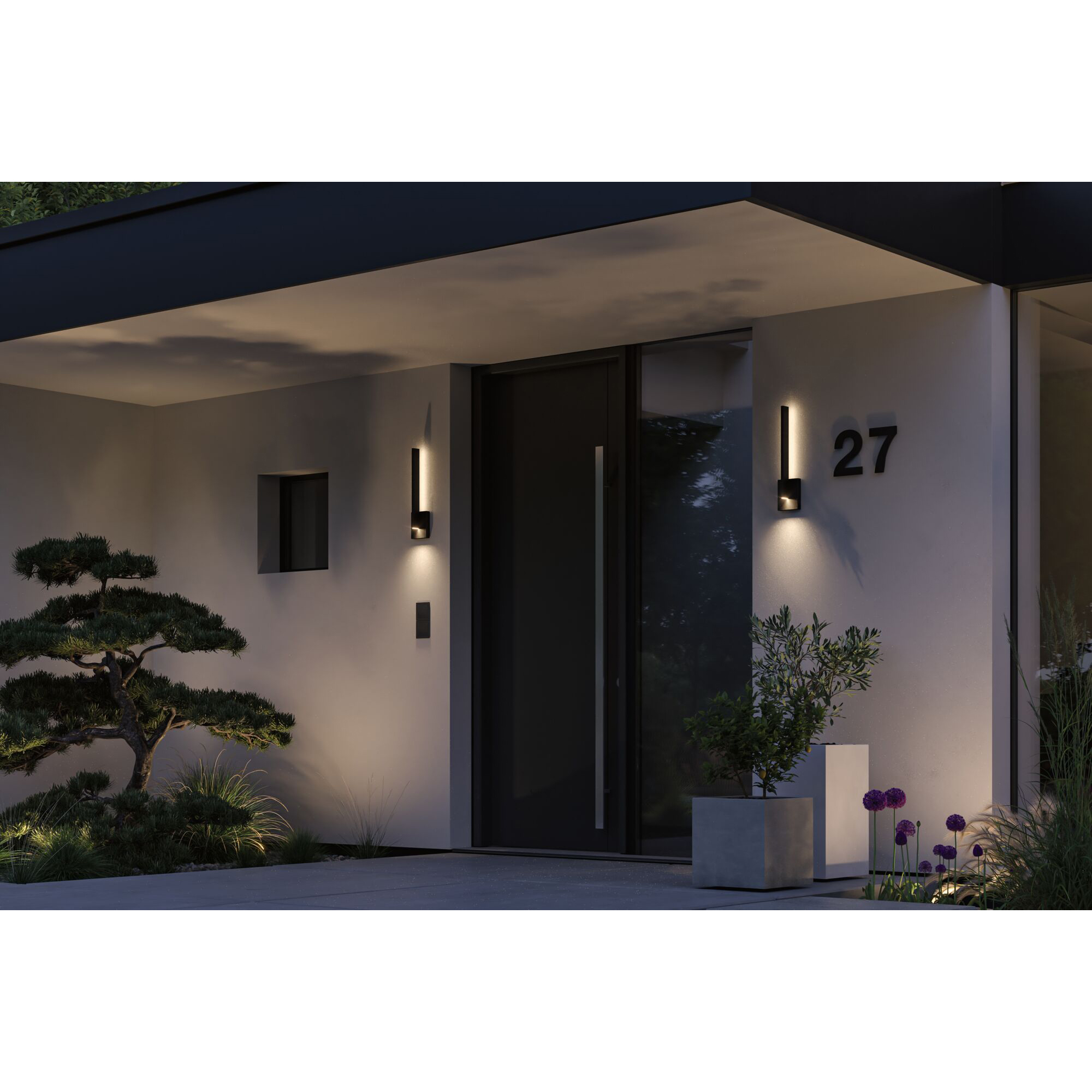 Fasadbelysning LED Paulmann Levka IP44 230V