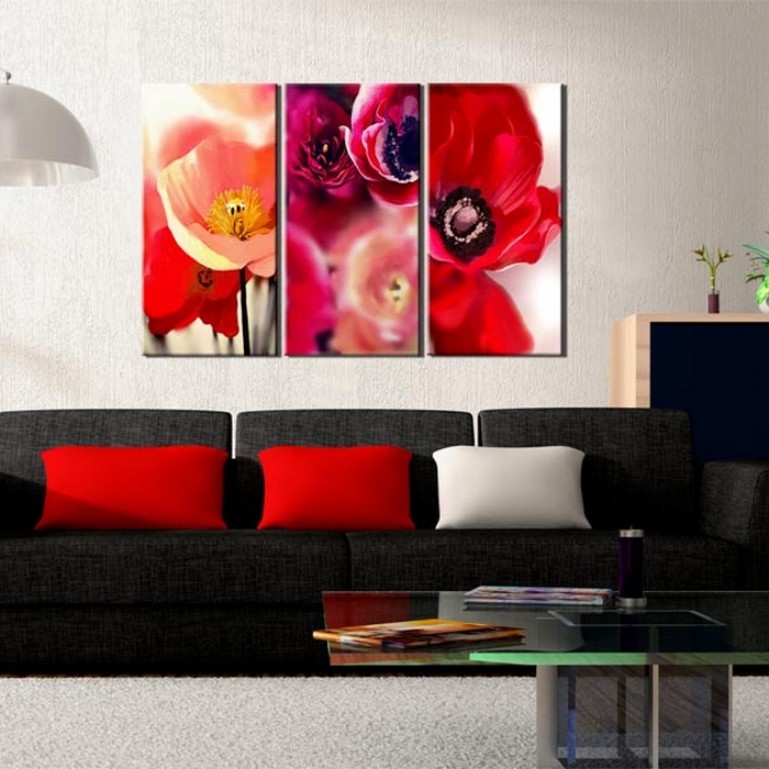 Tavla Arkiio Vallmo Tre Perspektiv